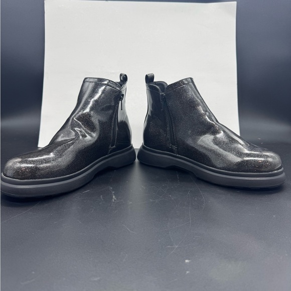DV Dolce Vita Girl's Cole Ankle Boot SZ5 Sparkle Black - Picture 1 of 11